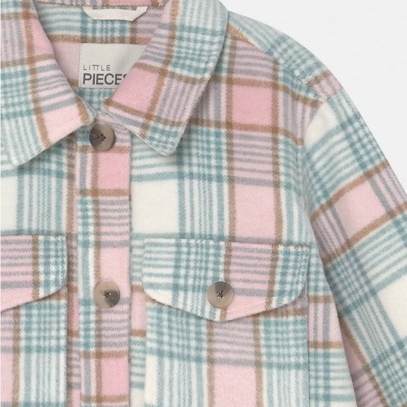 Pieces Hina Check Jacket - Picture 3 of 5